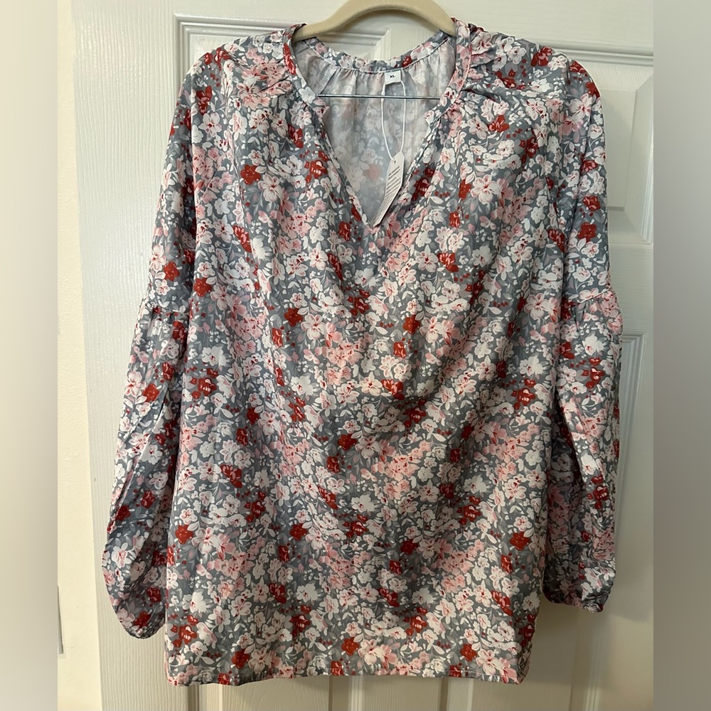 Fyges Floral Print Blouse